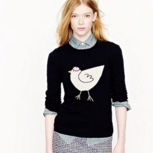 J. Crew French Hen Cashmere Sweater